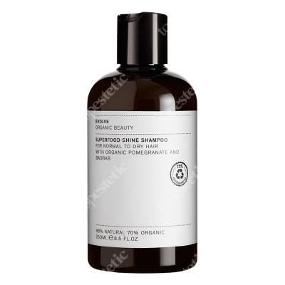 Evolve Organic Superfood Shine Shampoo Szampon 250 ml