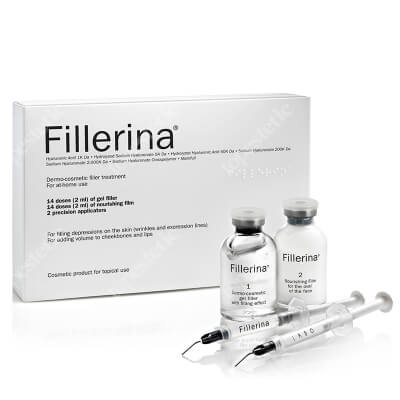 Fillerina Dermocosmetic Filler Treatment Step 2 Dermokosmetyczna kuracja wypełniająca zmarszczki - stopień 2, 2x30 ml