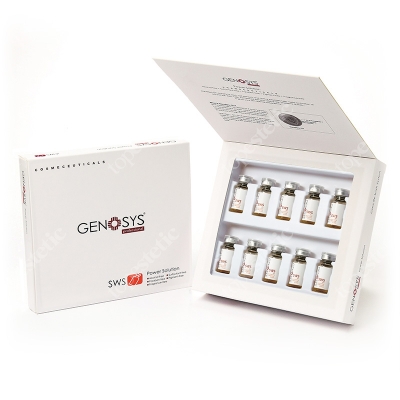 Genosys Skin Depigmenting &amp; Whitening Solution SWS Koktajl wybielający, regulujący hiperpigmentację SWS 10x2 ml