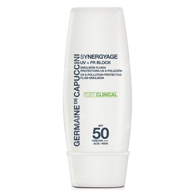 Germaine de Capuccini UV &amp; Pollution Protective Fluid Emulsion SPF 50 Krem z wysoką ochroną, pozabiegowy 30 ml