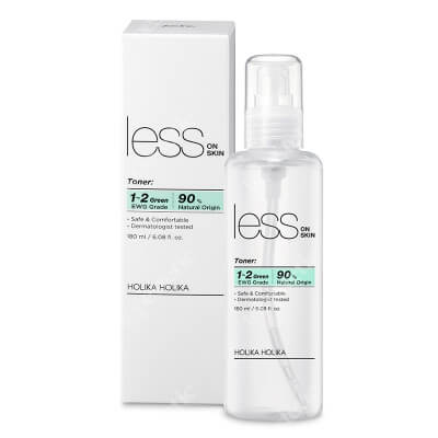 Holika Holika Less on Skin Toner Nawilżający tonik do każdego rodzaju skóry szczególnie do skóry tłustej i wrażliwej 180 ml