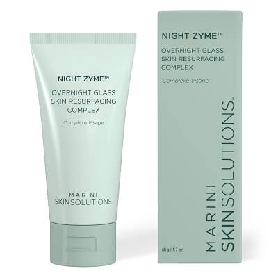 Marini SkinSolutions Night Zyme™ Maska na noc rozświetlająco-napinająca 48 g