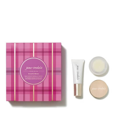 Jane Iredale Smooth &amp; Renew Sugar Lip Scrub &amp; Hydrating Lip Mask Duo ZESTAW Peeling do ust 7 g + Maska nawilżająca do ust 10 ml
