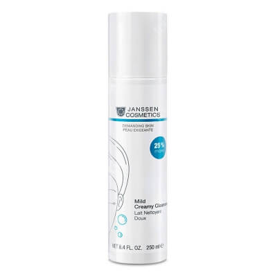 Janssen Cosmetics Mild Creamy Cleanser Delikatna emulsja oczyszczająca 250 ml
