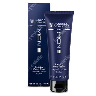 Janssen Cosmetics Purifying Wash &amp; Shave Oczyszczający żel do mycia i golenia 2w1 75 ml