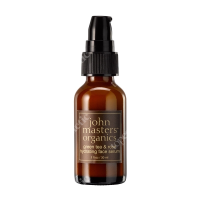 John Masters Organics Green Tea &amp; Rose Hydrating Face Serum Serum do twarzy z zieloną herbatą i różą 30 ml