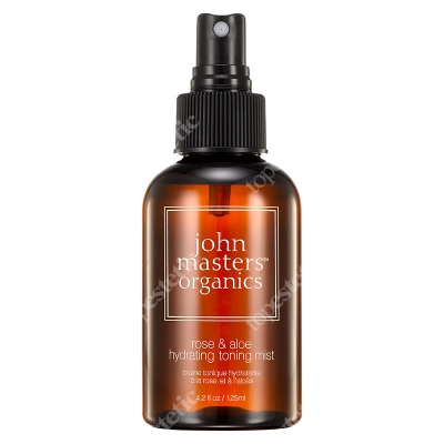 John Masters Organics Rose &amp; Aloe Hydrating Toning Mist Różano-aloesowy spray nawilżająco tonizujący 125 ml