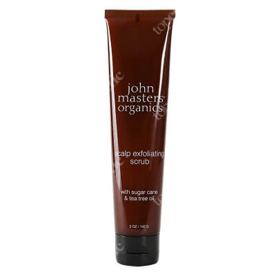 John Masters Organics Scalp Exfoliating Scrub with Sugar Cane &amp; Tea Tree Oil Peeling złuszczający do skóry głowy z trzciną cukrową i olejkiem z drzewa herbacianego 142 g