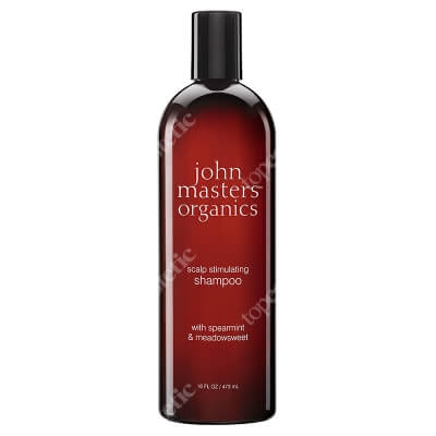 John Masters Organics Spearmint &amp; Meadowsweet Scalp Stimulating Shampoo Mięta i wiązówka błotna – Szampon stymulujący skórę głowy 473 ml