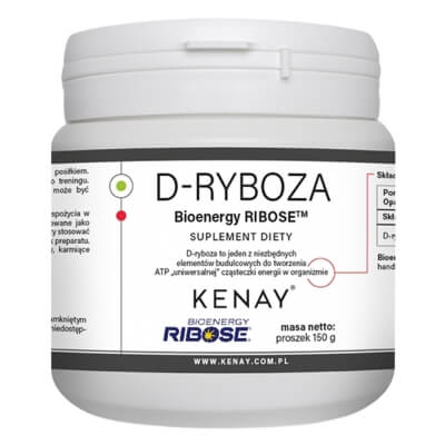 Kenay D-Ryboza Bioenergy Ribose Suplement diety 150 g