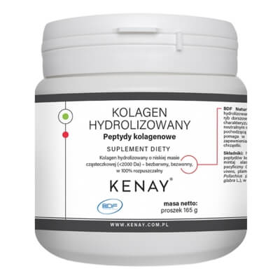 Kenay Kolagen Hydrolizowany Peptydy Kolagenowe Suplement diety 165 g