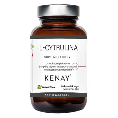 Kenay L-Cytrulina Suplement diety 60 kapsułek