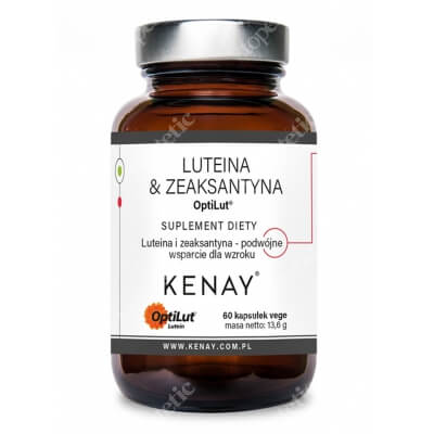 Kenay Luteina and Zeaksantyna OptiLut Wsparcie dla wzroku - suplement diety 60 kapsułek