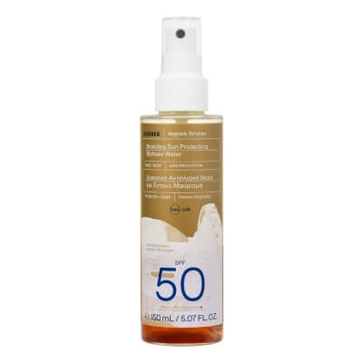 Korres Bronzing Sun Protecting Biphase Water SPF 50 Dwufazowy spray do ciała 150 ml