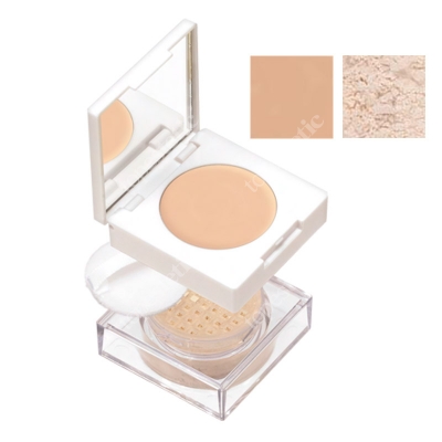 Kryolan Dermacolor Twin Set Zestaw kamuflaż 2,5 g + puder 5 g (kolor D2W &amp; P11)