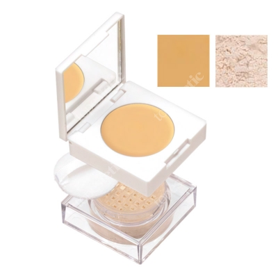 Kryolan Dermacolor Twin Set Zestaw kamuflaż 2,5 g + puder 5 g (kolor D3 &amp; P11)