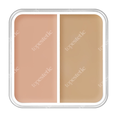 Kryolan HD Micro Foundation Cache Duo Podkład kryjący do twarzy HD (kolor 200&amp;320) 18 g