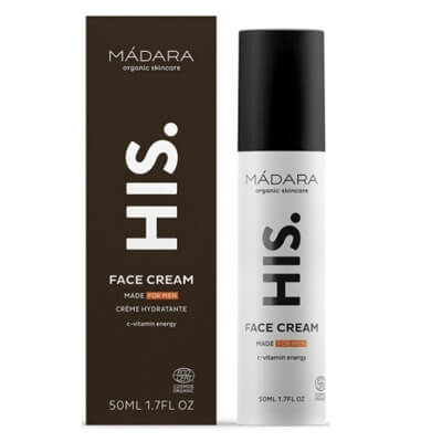 Madara His Face Cream Krem do twarzy z witaminą C dla mężczyzn 50 ml