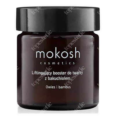 Mokosh Lifting Booster with Bakuchiol Oat &amp; Bamboo Liftingujący booster do twarzy z bakuchiolem - Owies i bambus 30 ml