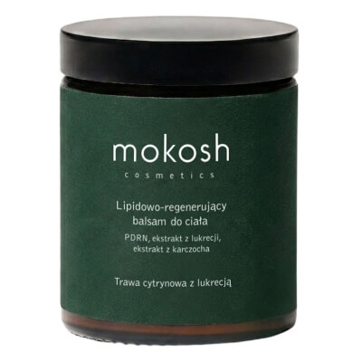 Mokosh Lipid Replenishing Body Balm – Lemongrass and Licorice Lipidowo-regenerujący balsam do ciała - Trawa cytrynowa z lukrecją 180 ml