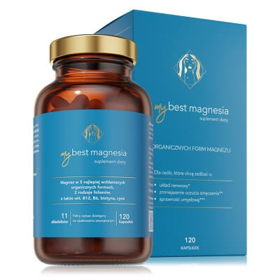 MyBestPharm MyBestMagnesia Suplement diety 120 kaps