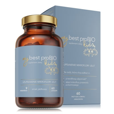 MyBestPharm MyBestProBio KIDS Suplement diety w pastylkach 60 szt