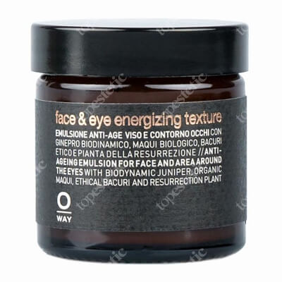 O Way Face &amp;amp; Eye Energizing Texture Emulsja anti-ageing do twarzy i okolic oczu 50 ml
