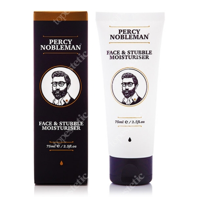 Percy Nobleman Face &amp; Stubble Moisturiser Krem do twarzy i zarostu 75 ml