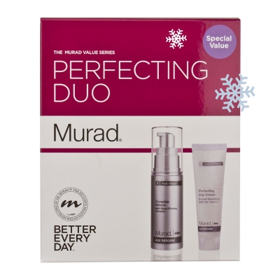 Murad Perfecting Duo ZESTAW ODMŁADZAJĄCY Serum przeciwzmarszczkowe, Krem nawilżający 30 ml, 21 ml