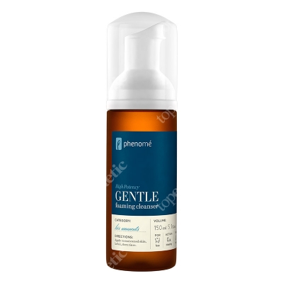 Phenome Gentle Foaming Cleanser Pianka delikatnie oczyszczająca do mycia twarzy skóry wrażliwej 150 ml