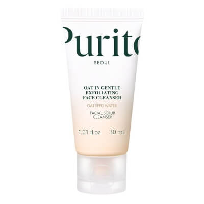 Purito Seoul Oat in Gentle Exfoliating Face Cleanser Delikatnie złuszczający żel do twarzy 30 ml