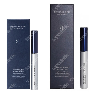 Revitalash RevitaLash Advanced + RevitaBrow Advanced ZESTAW Odżywka stymulująca wzrost rzęs - 3 miesięczna kuracja 2,0 ml + Odżywka stymulująca wzrost brwi 3 ml