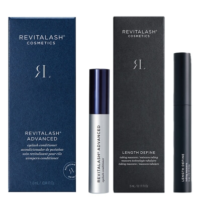 Revitalash RevitaLash Advanced And Mascara ZESTAW Odżywka stymulująca wzrost rzęs 1,0 ml + Mascara wydłużająca rzęsy 5 ml