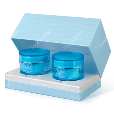 Selvert Thermal Aquawaer Set ZESTAW Lekki krem intensywnie nawilżający 50 ml + Krem-maska "Nocny reset skóry" 50 ml