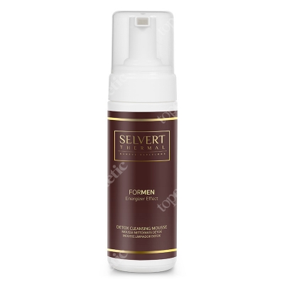Selvert Thermal Detox Cleansing Mousse for Men Pianka detoksykująca 150 ml