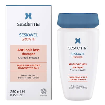 Sesderma Seskavel Anti-Hair Loss Shampoo Szampon przeciw wypadaniu włosów 250 ml