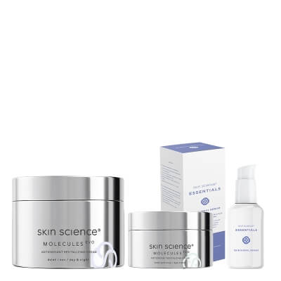 Skin Science Antioxidant And Revitalizing Skin Set ZESTAW Serum anti-aging 30 g + Odmładzający krem pod oczy 30 g + Antyoksydacyjny krem 50 ml