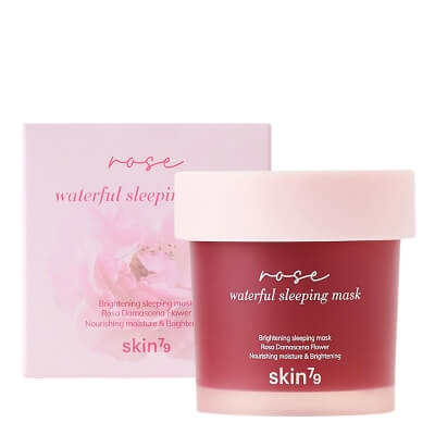 Skin79 Rose Waterful Sleeping Mask Rozświetlająca maska nocna 100 ml