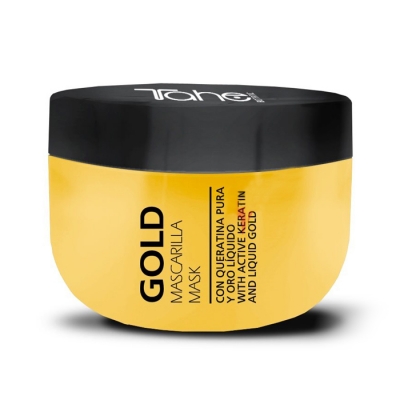 Tahe Botanic Gold Finishing Gold Mask Maska z aktywną keratyną I płynnym złotem 300 ml