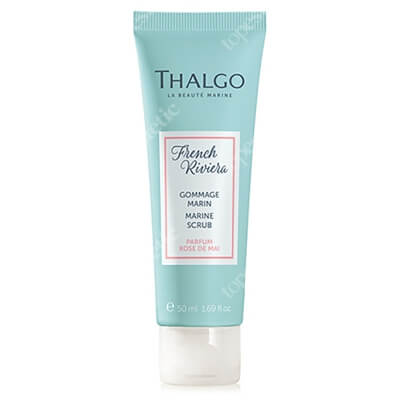 Thalgo Marine Scrub Rose De Mai Morski peeling do twarzy o zapachu kwiatu róży 50 ml