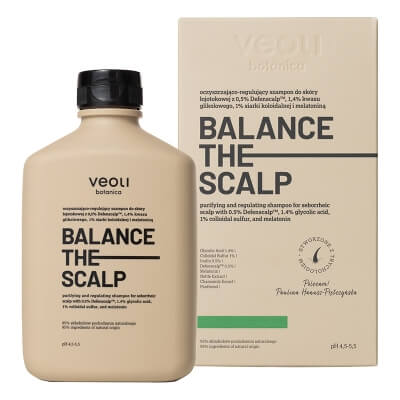 Veoli Botanica Balance the Scalp Oczyszczająco-regulujący szampon do skóry łojotokowej 300 ml