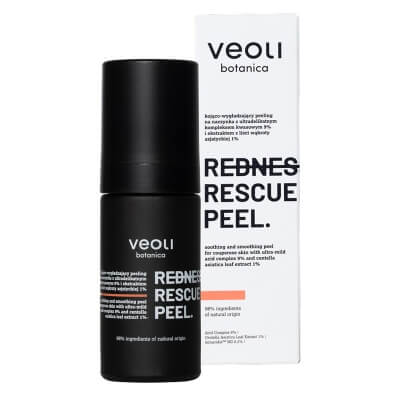 Veoli Botanica Redness Rescue Peel Kojąco-wygładzający peeling na naczynka 30 ml