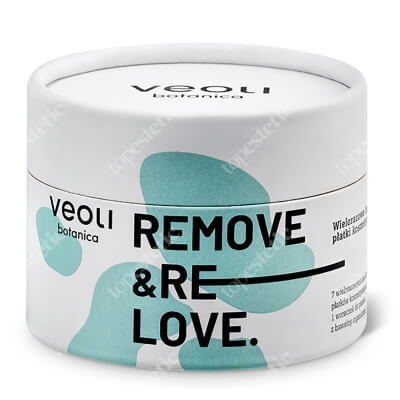 Veoli Botanica Reusable Bamboo Facial Pads "Remove and reLove" Wielorazowe bambusowe płatki kosmetyczne 7 szt