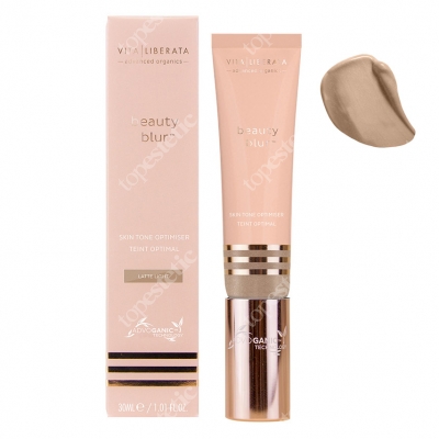 Vita Liberata Beauty Blur Primer &amp; Tinted Face Moisturiser Podkład nawilżający i wykończeniowy w jednym - kolor Latte Light 30 ml