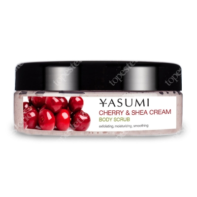 Yasumi Cherry &amp; Shea Cream Body Scrub Wiśniowy peeling do ciała 220 g