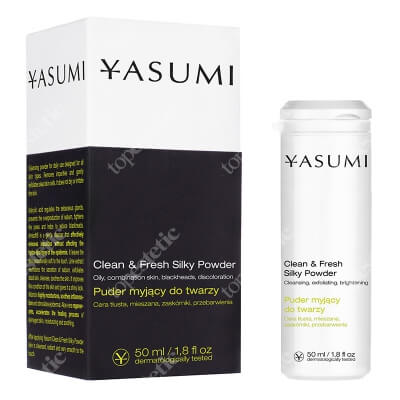 Yasumi Clean &amp; Fresh Silky Powder Oczyszczający proszek do twarzy 50 ml