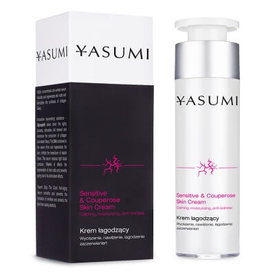 Yasumi Sensitive &amp; Couperose Skin Cream Łagodzący krem na naczynka 50 ml