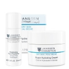 Janssen Cosmetics Brightening + Super Hydrating ZESTAW Tonik rozjaśniający 30 ml + Krem nawilżający na dzień 50 ml