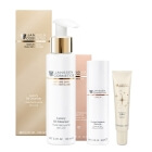 Janssen Cosmetics Perfect Radiance Set ZESTAW Luksusowy olejek oczyszczający 100 ml + Balsam do ust 15 ml + Podkład do perfekcyjnego rozświetlenia skóry (Kolor 01) 30 ml