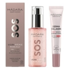 Madara SOS Hydra Intense Rose Jelly + Derma Collagen Night Source ZESTAW Różany żel intensywnie nawilżający 75 ml + Krem na noc 15 ml